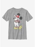 Disney Mickey Mouse Baseball Season Mickey Youth T-Shirt, ATH HTR, hi-res