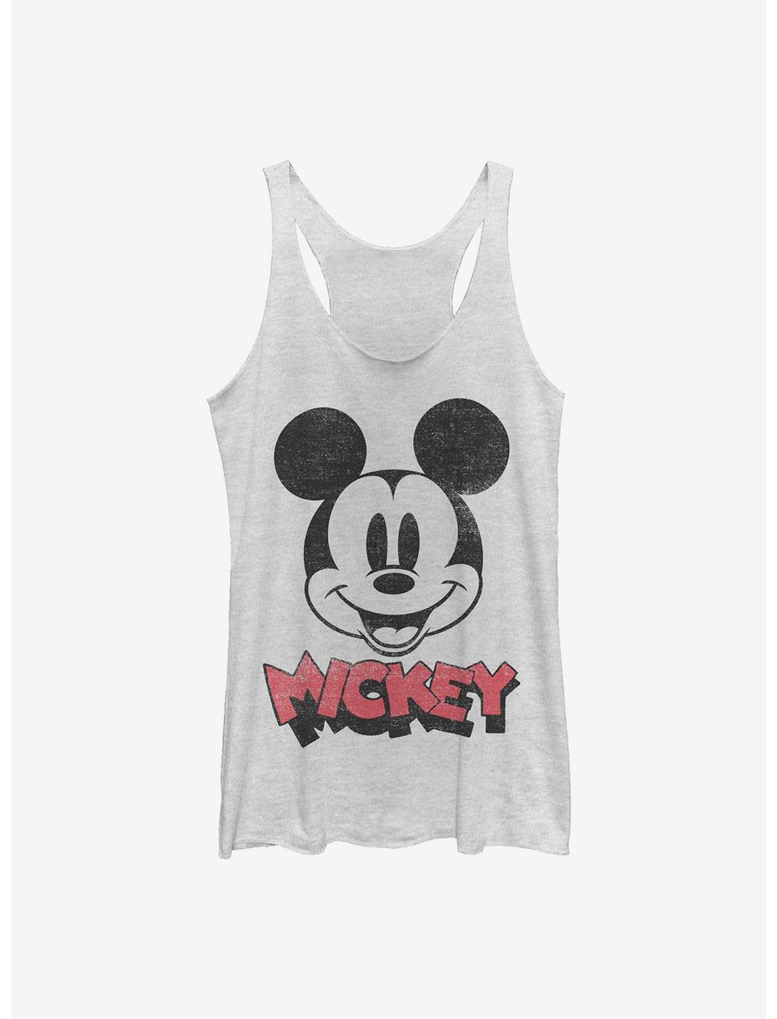 Disney Mickey Mouse Heads Up Womens Tank Top, WHITE HTR, hi-res