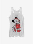 Disney Mickey Mouse Winter Fill Womens Tank Top, WHITE HTR, hi-res