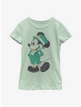 Disney Mickey Mouse Leprechaun Mickey Youth Girls T-Shirt, , hi-res