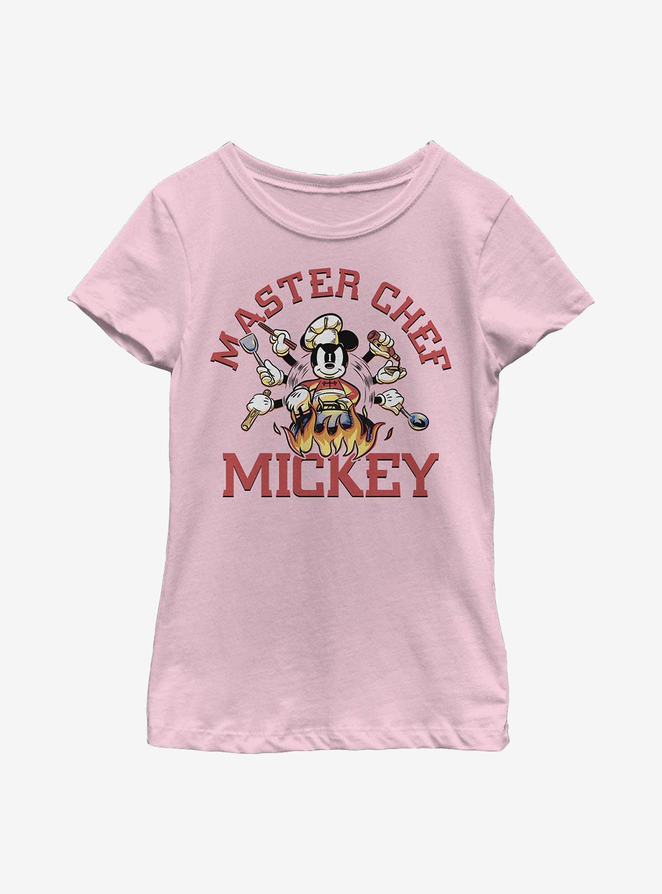 Disney Mickey Mouse Master Chef Youth Girls T-Shirt, , hi-res