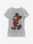 Disney Mickey Mouse Racecar Driver Youth Girls T-Shirt, ATH HTR, hi-res