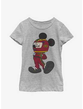 Disney Mickey Mouse Racecar Driver Youth Girls T-Shirt, , hi-res
