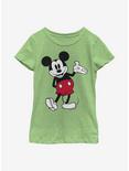 Disney Mickey Mouse World Famous Mouse Youth Girls T-Shirt, GRN APPLE, hi-res
