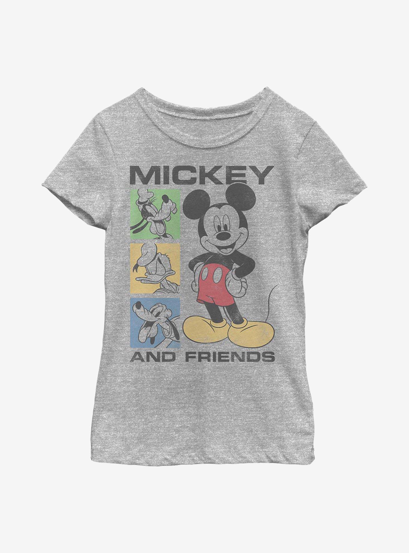 Disney Mickey Mouse Box Seats Youth Girls T-Shirt, , hi-res