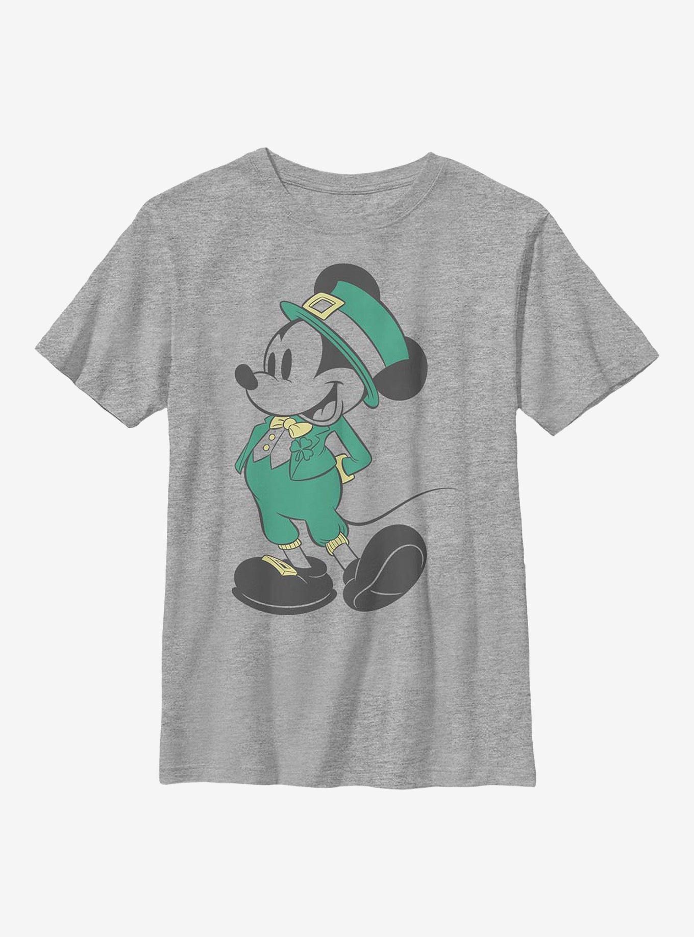 Disney Mickey Mouse Leprechaun Mickey Youth T-Shirt, , hi-res