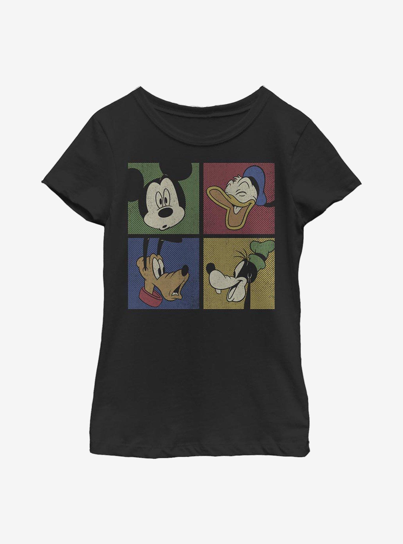 Disney Mickey Mouse Block Party Youth Girls T-Shirt, , hi-res