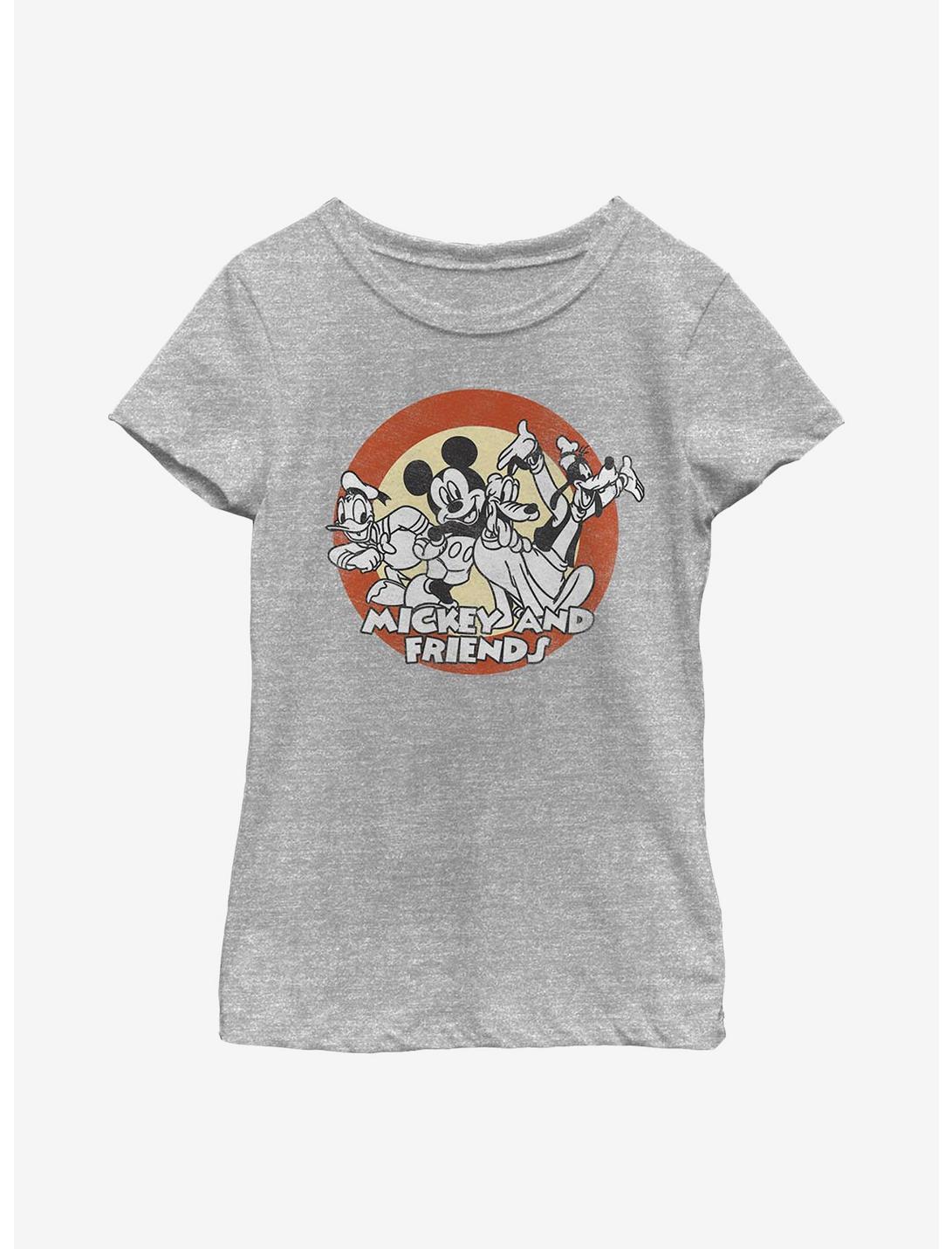 Disney Mickey Mouse Circle Of Trust Youth Girls T-Shirt, ATH HTR, hi-res
