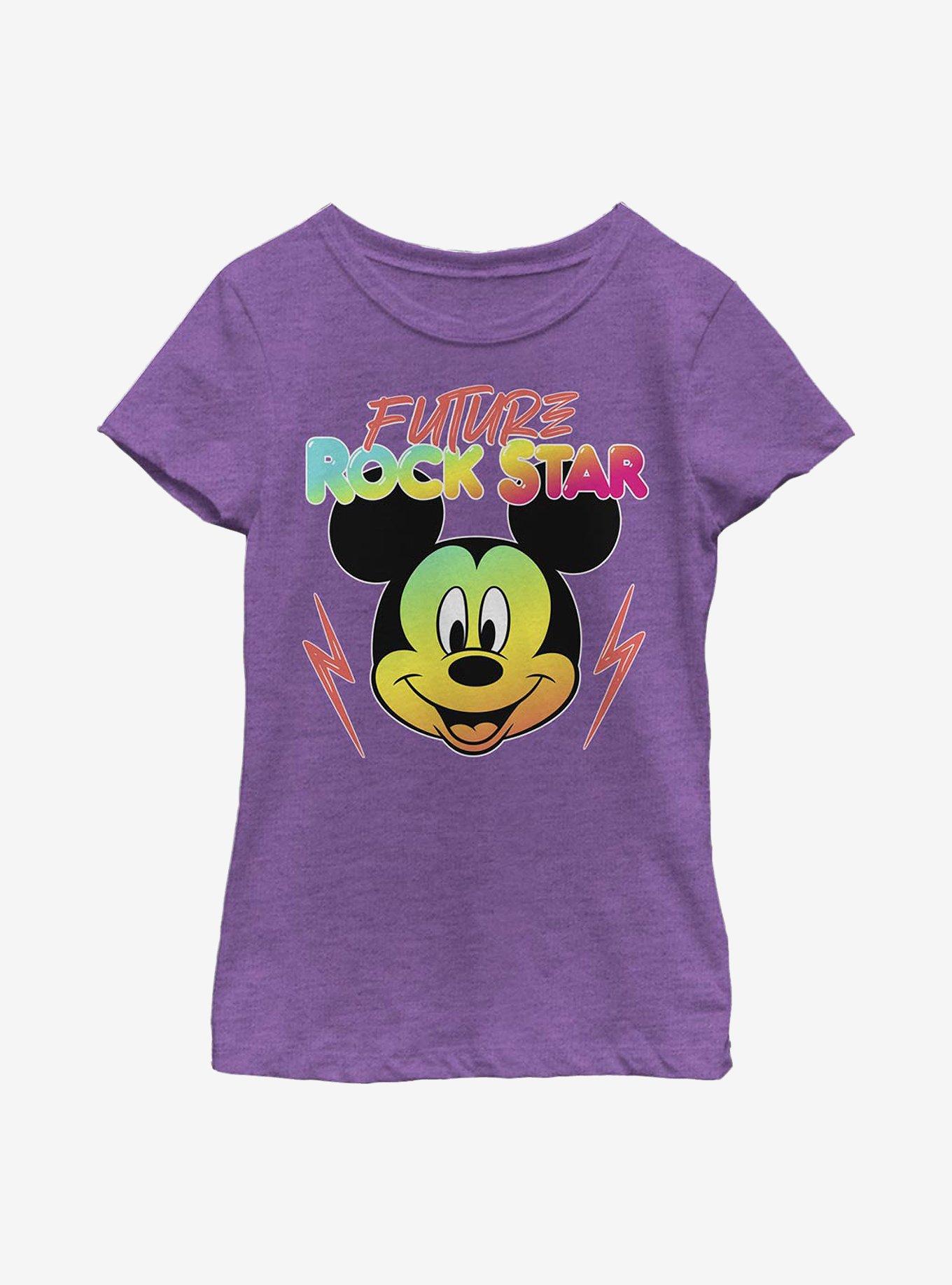 Disney Mickey Mouse Future Rockstar Youth Girls T-Shirt, , hi-res