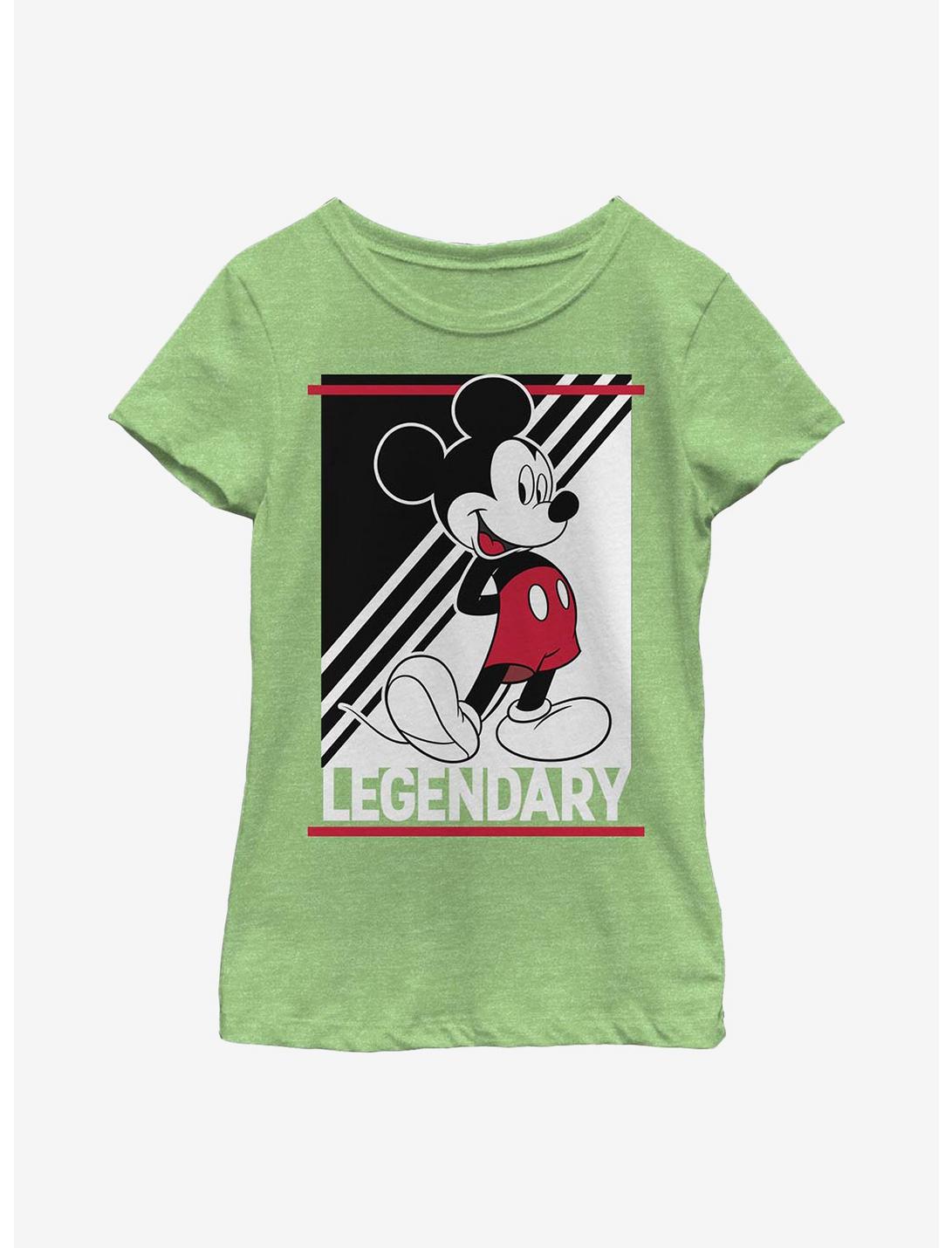 Disney Mickey Mouse Legend Of Mickey Youth Girls T-Shirt, GRN APPLE, hi-res