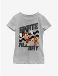 Disney Mickey Mouse Sport Youth Girls T-Shirt, ATH HTR, hi-res
