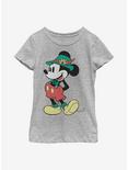 Disney Mickey Mouse Lederhosen Basics Youth Girls T-Shirt, ATH HTR, hi-res
