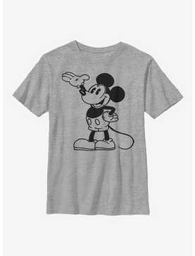 Disney Mickey Mouse Pose Youth T-Shirt, , hi-res
