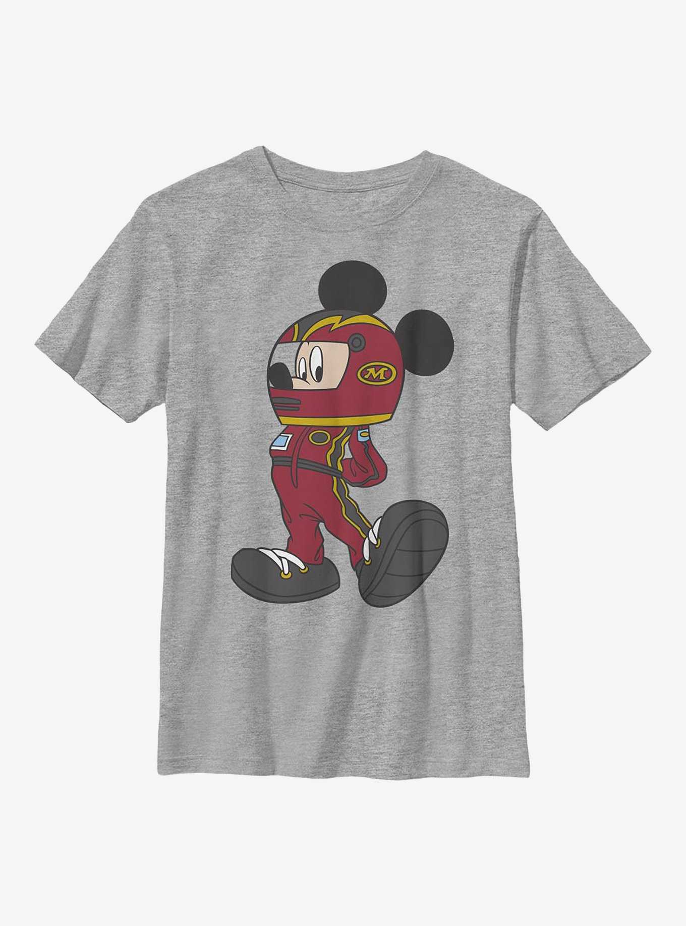 Disney Mickey Mouse Racecar Driver Youth T-Shirt, , hi-res