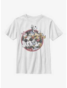 Disney Mickey Mouse Retro Groupie Youth T-Shirt, , hi-res