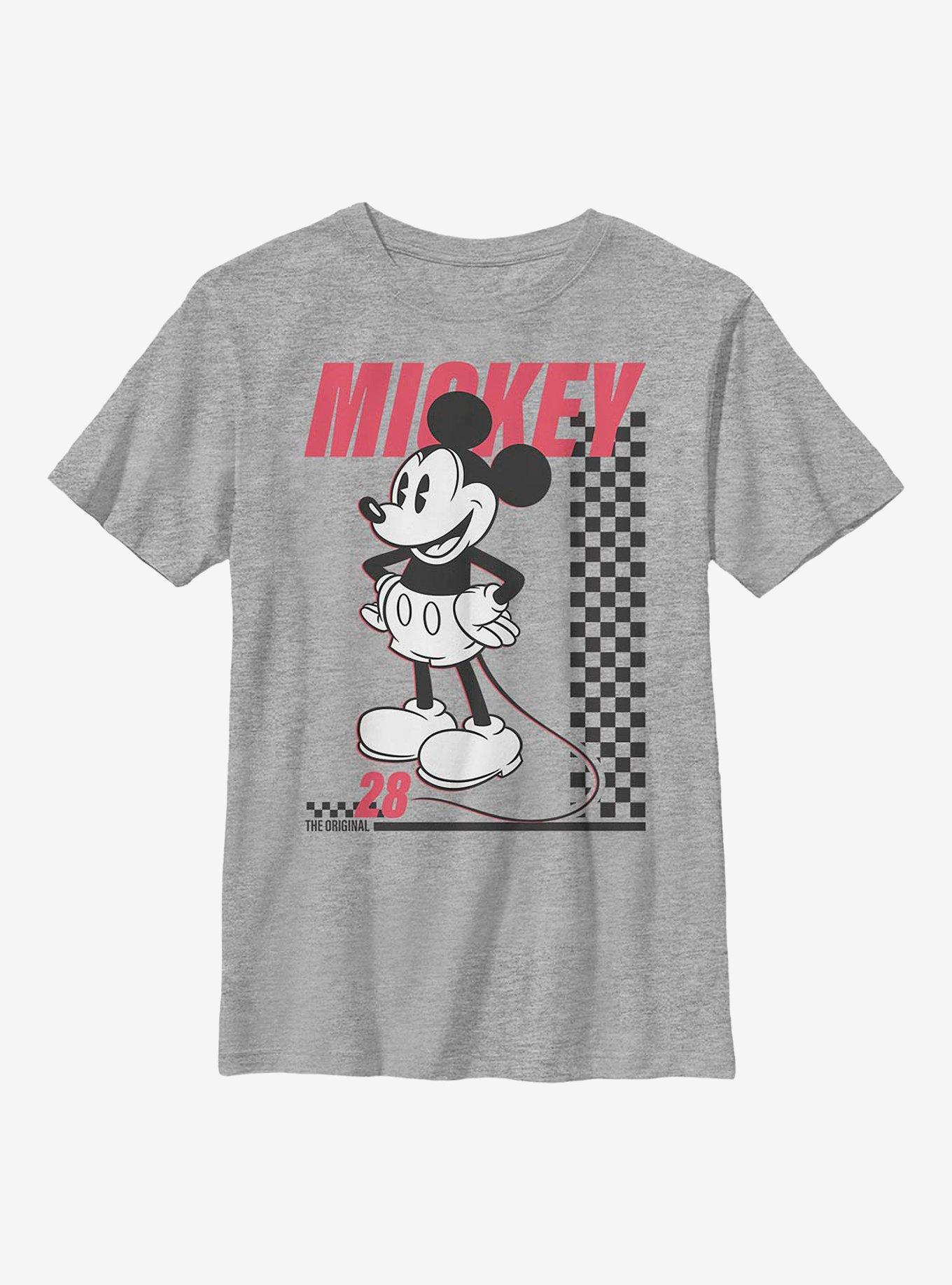 Disney Mickey Mouse Skate Twenty Eight Youth T-Shirt, ATH HTR, hi-res