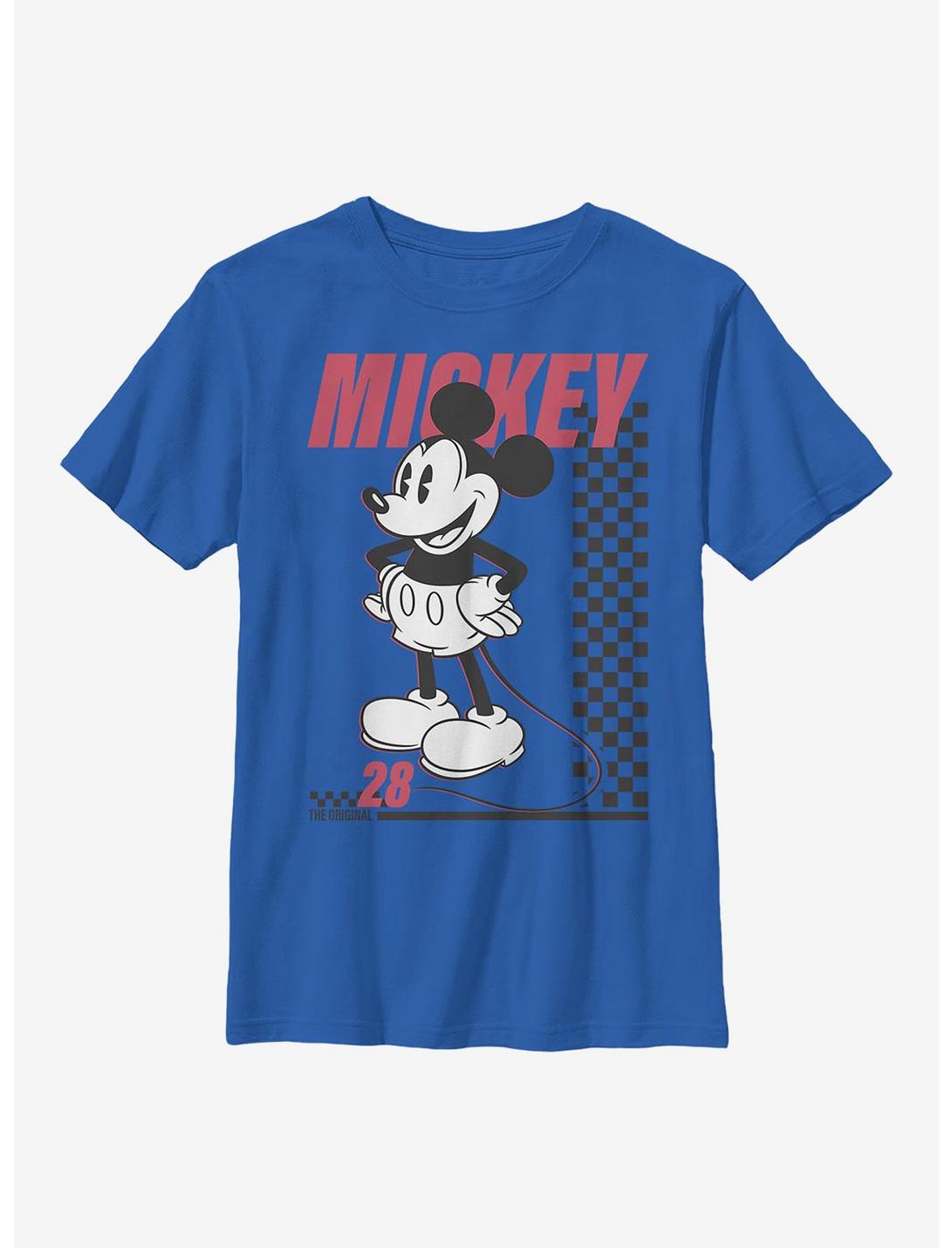 Disney Mickey Mouse Skate Twenty Eight Youth T-Shirt, ROYAL, hi-res