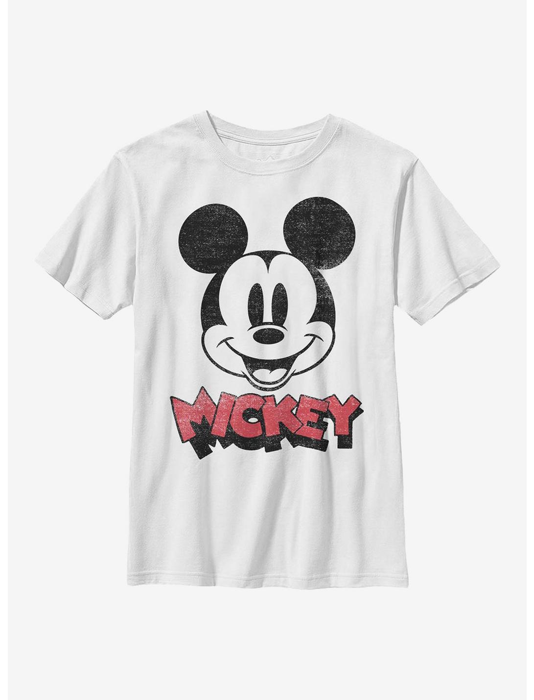 Disney Mickey Mouse Heads Up Youth T-Shirt, WHITE, hi-res