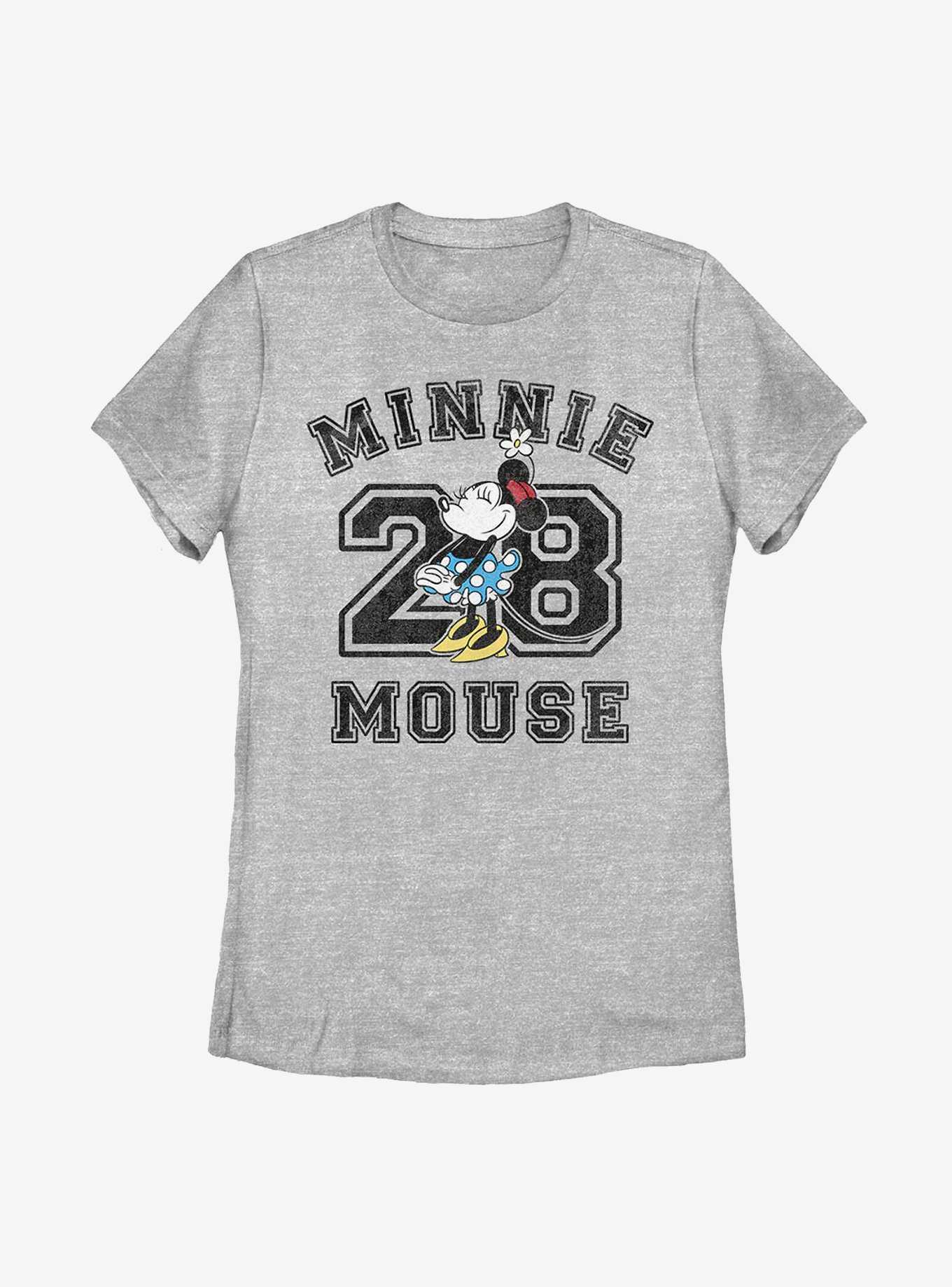 Disney Minnie Mouse Collegiate Womens T-Shirt, , hi-res