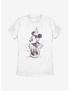 Disney Minnie Mouse Sketchy Minnie Womens T-Shirt, , hi-res