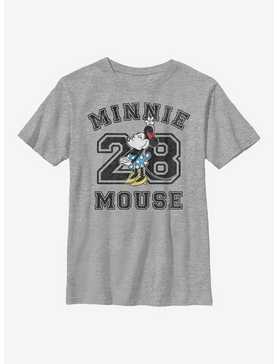 Disney Minnie Mouse Collegiate Youth T-Shirt, , hi-res