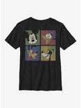 Disney Mickey Mouse Block Party Youth T-Shirt, BLACK, hi-res