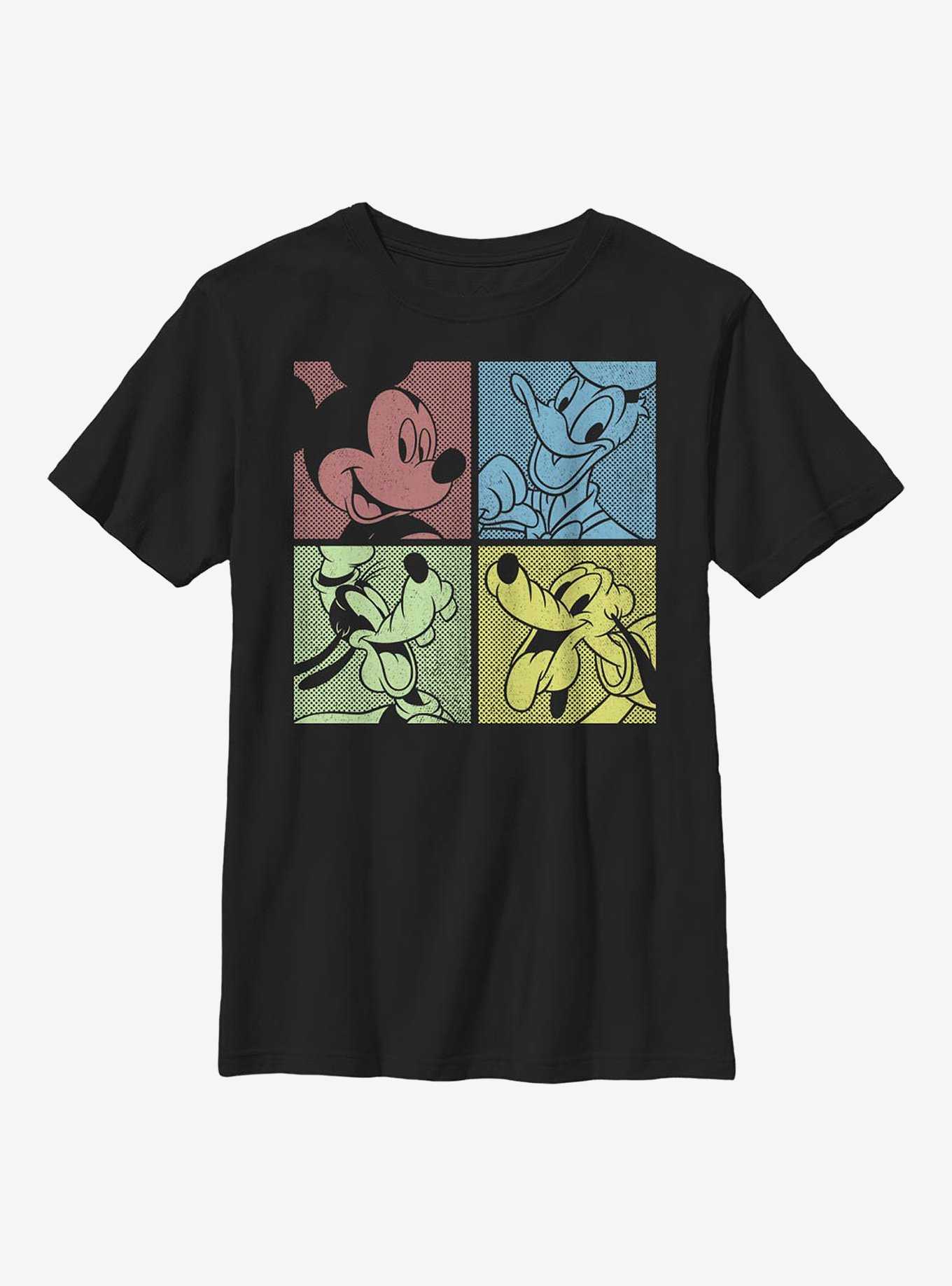 Disney Mickey Mouse Fab Four Youth T-Shirt, , hi-res