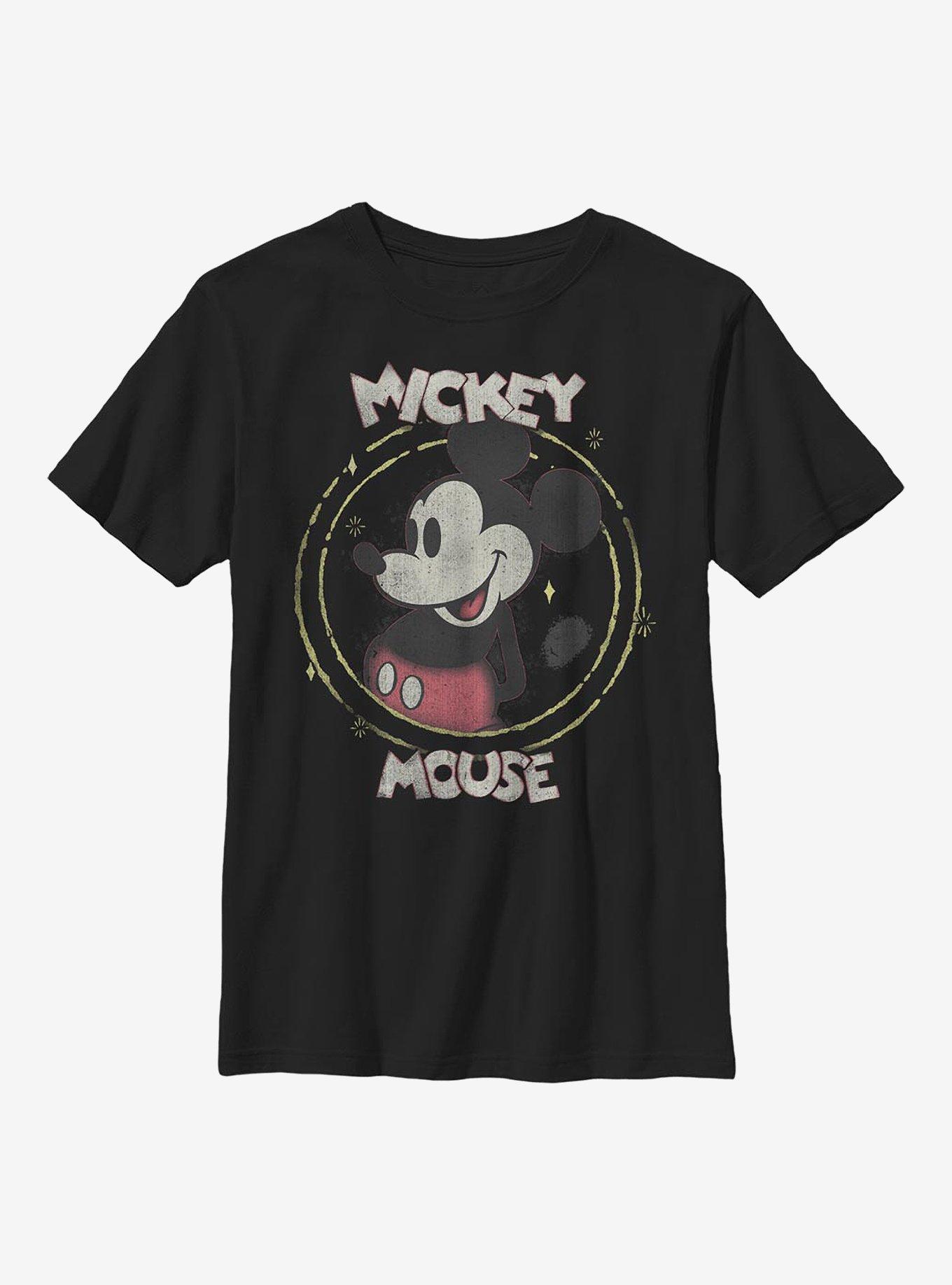 Disney Mickey Mouse Happy Mickey Youth T-Shirt, , hi-res