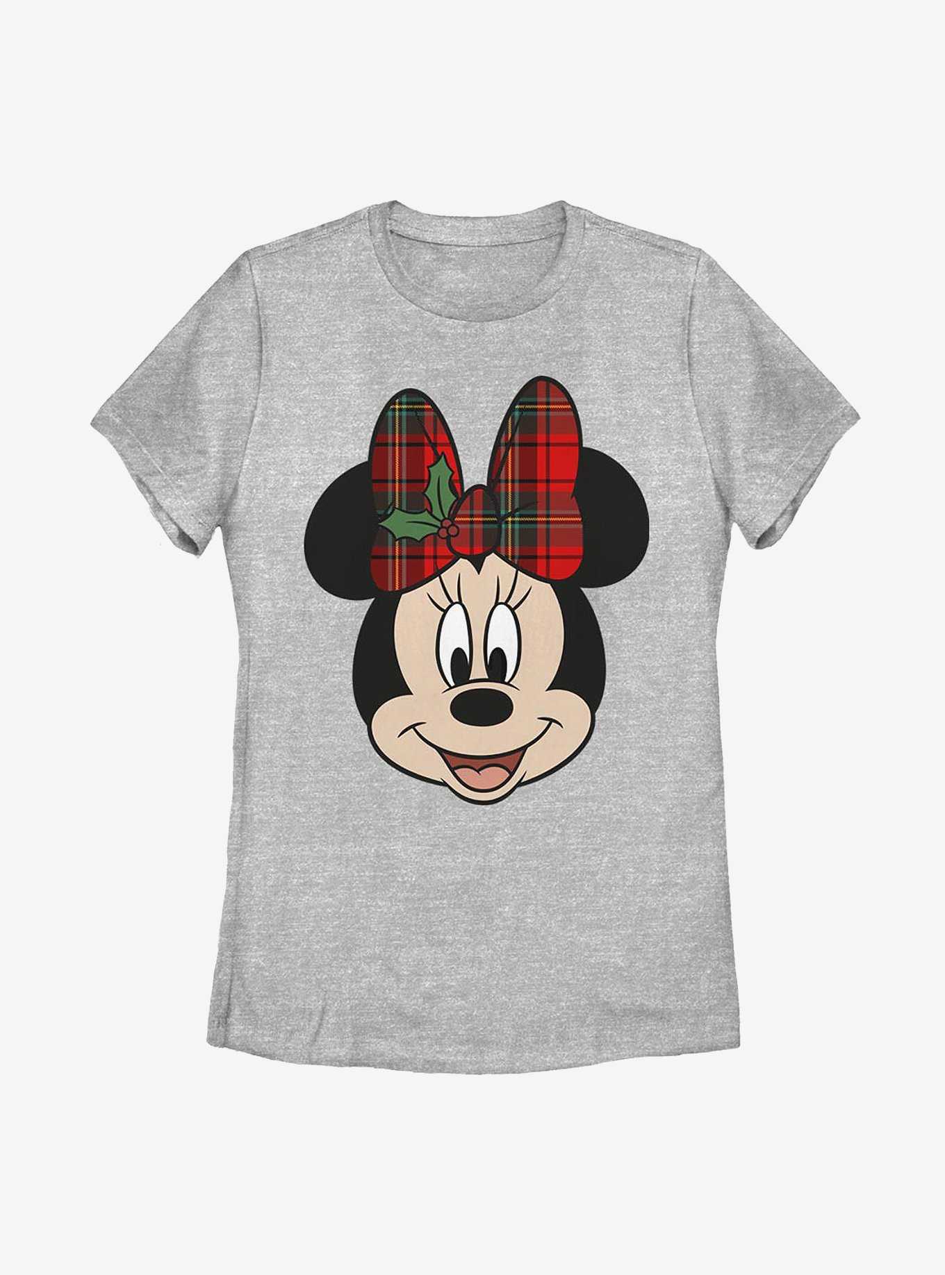 Disney Minnie Mouse Big Minnie Holiday Womens T-Shirt, , hi-res