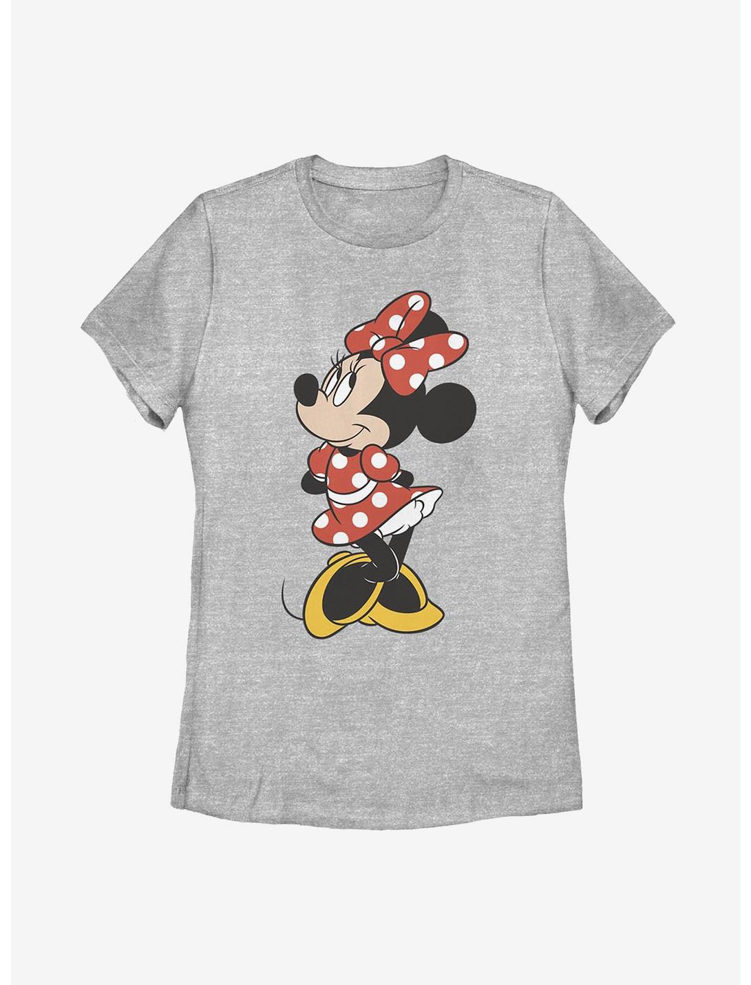 Disney Minnie Mouse Traditional Minnie Womens T-Shirt, ATH HTR, hi-res