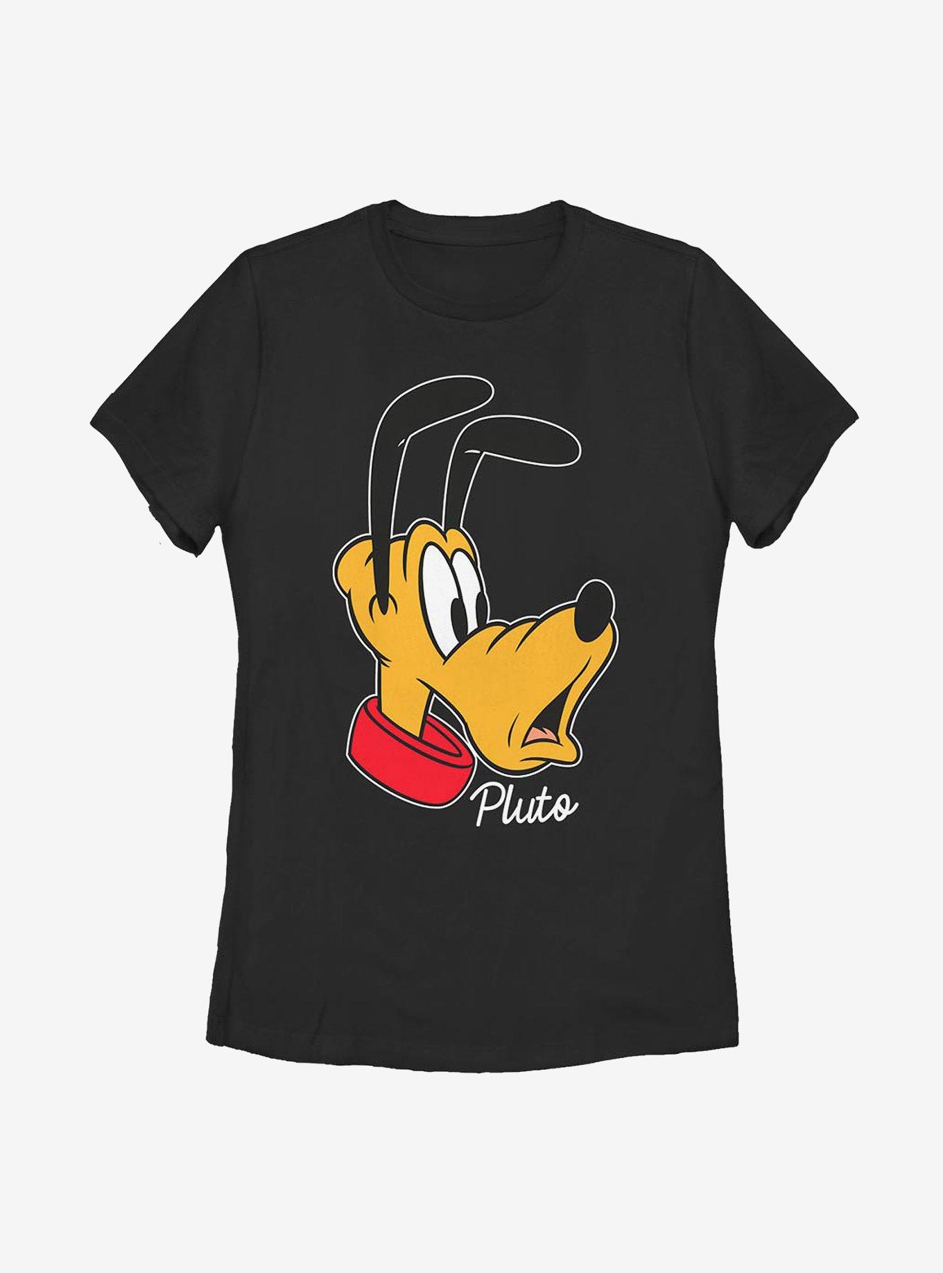 Disney Pluto Big Face Womens T-Shirt, , hi-res