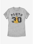 Disney Pluto Collegiate Womens T-Shirt, ATH HTR, hi-res