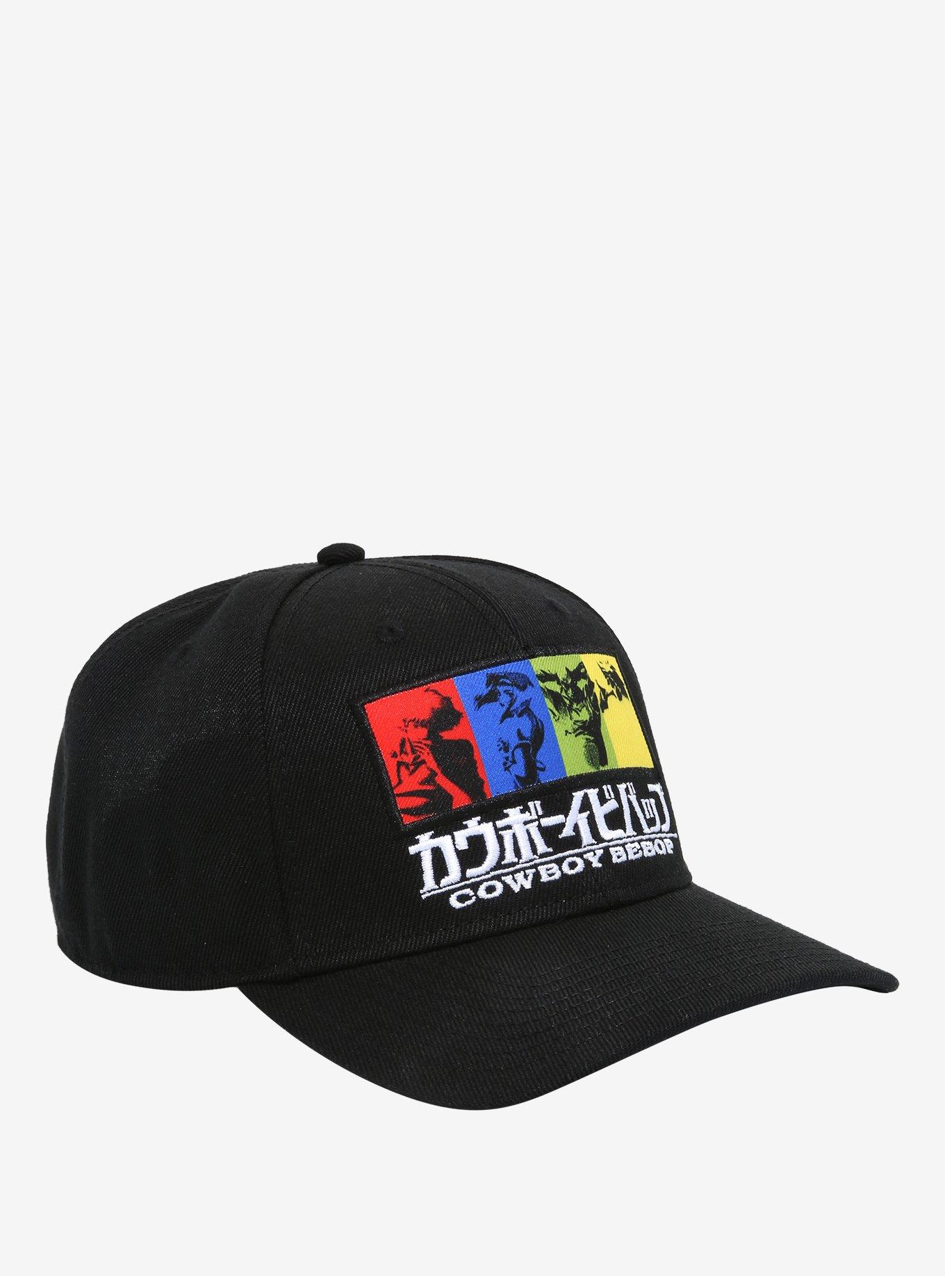 Cowboy Bebop Character Panel Snapback Hat Hot Topic