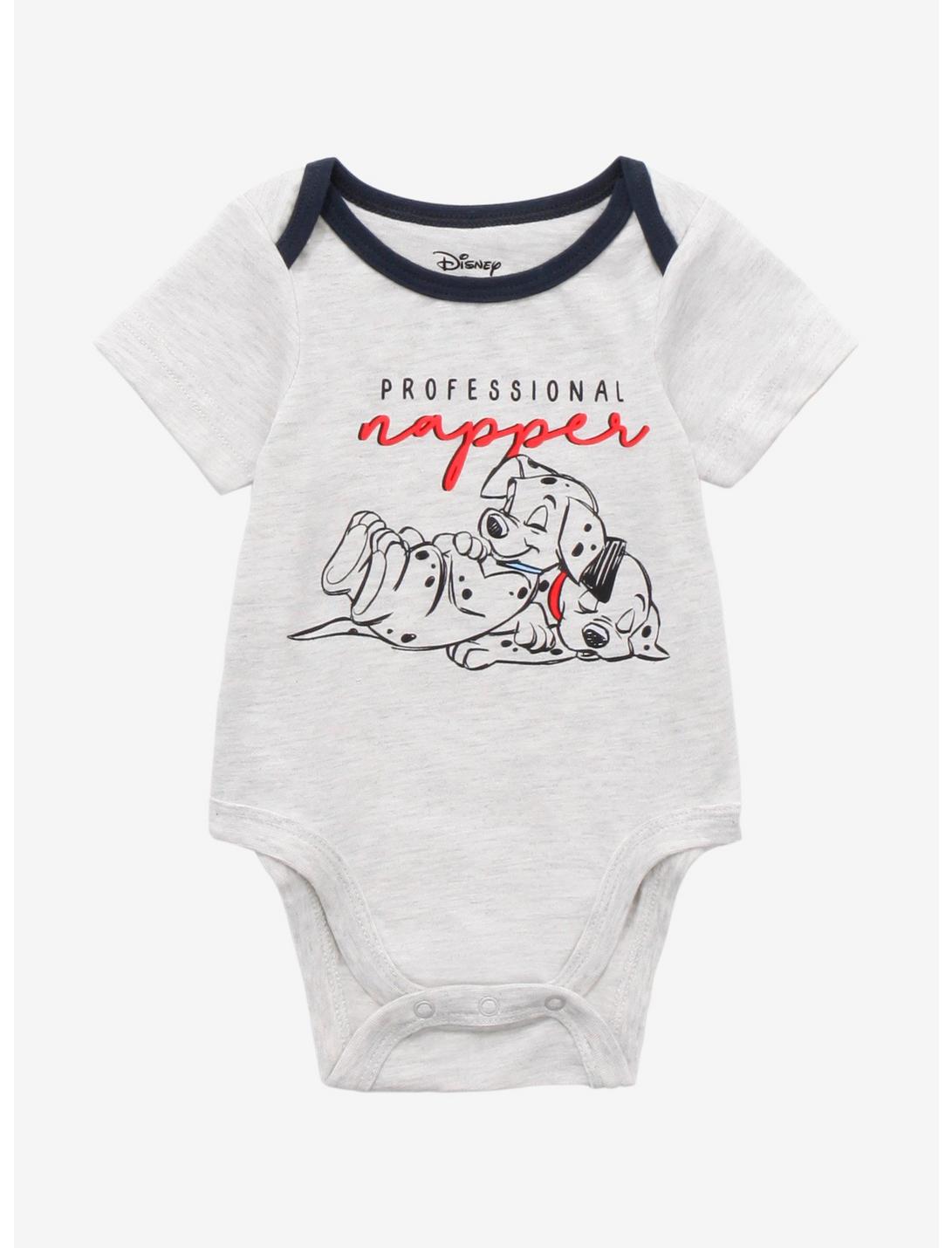 Disney 101 Dalmatians Professional Napper Infant One-Piece - BoxLunch Exclusive, RED, hi-res