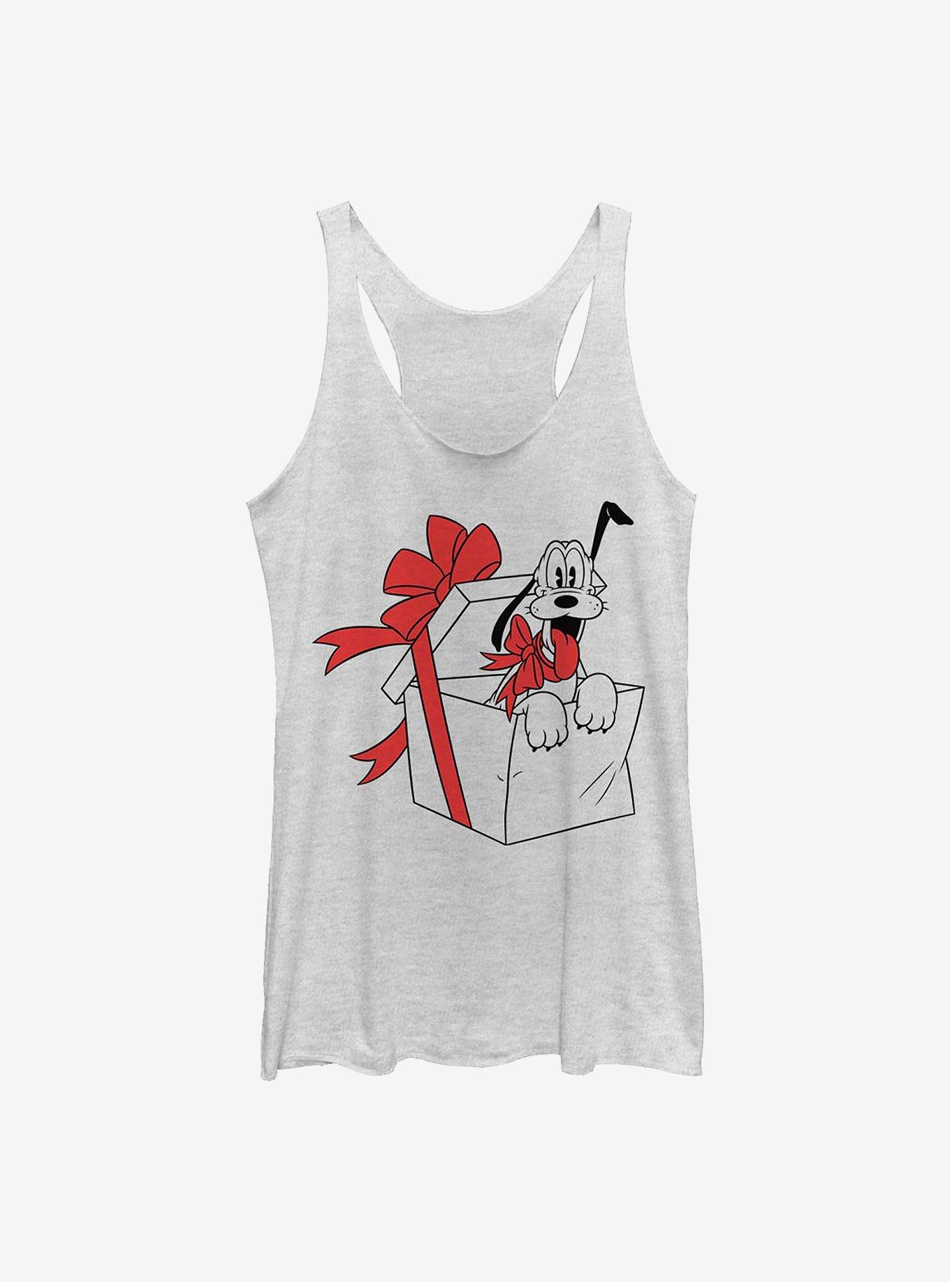 Disney Pluto Present Fill Womens Tank Top, , hi-res