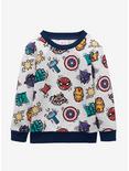 Marvel Icons Toddler Crewneck - BoxLunch Exclusive, MULTI, hi-res