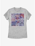 Disney Classic Cats Squared Womens T-Shirt, ATH HTR, hi-res