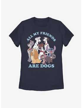 Disney Classic Dog Friends Womens T-Shirt, , hi-res