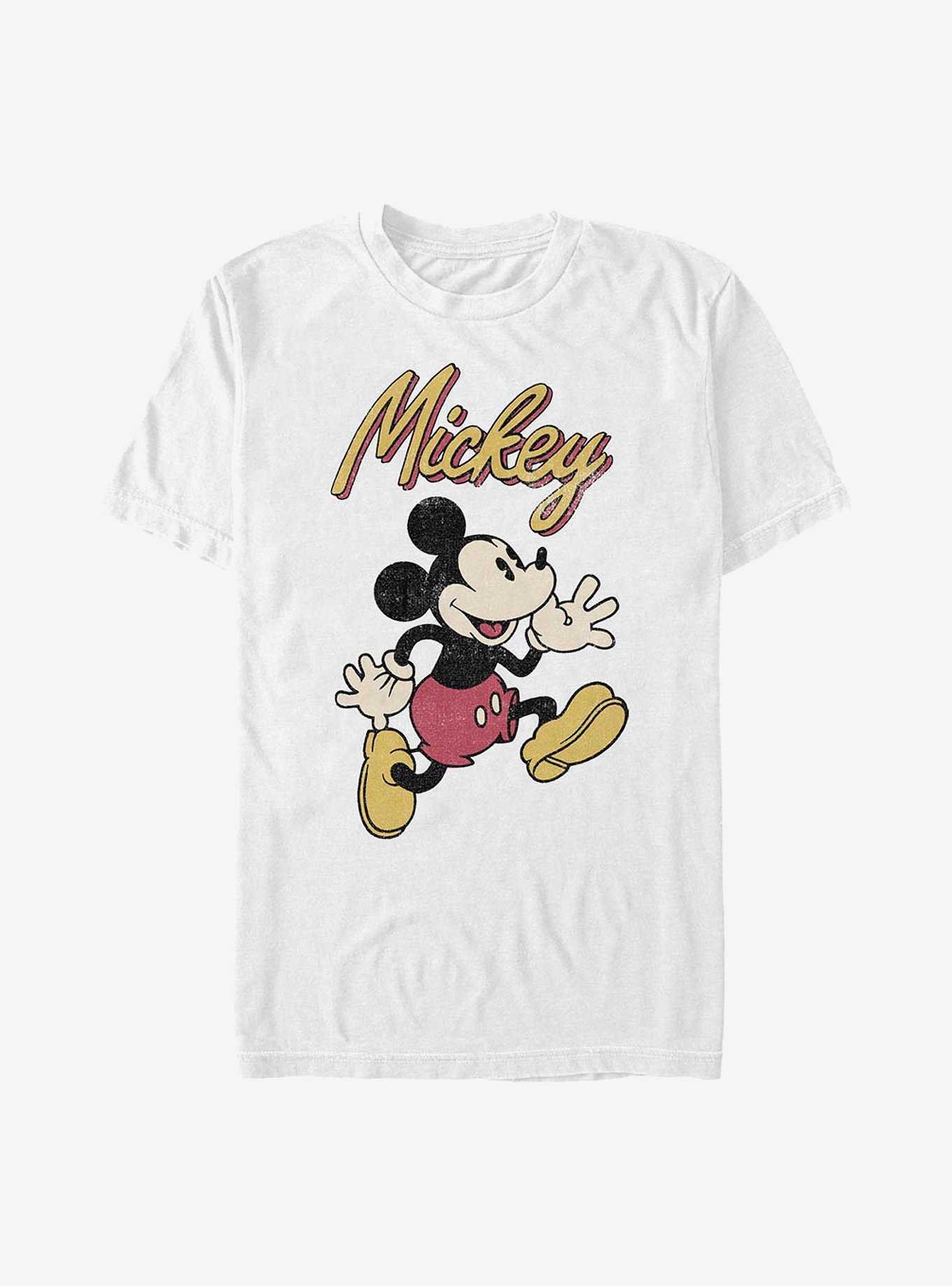 Old school shop mickey mouse t-shirt