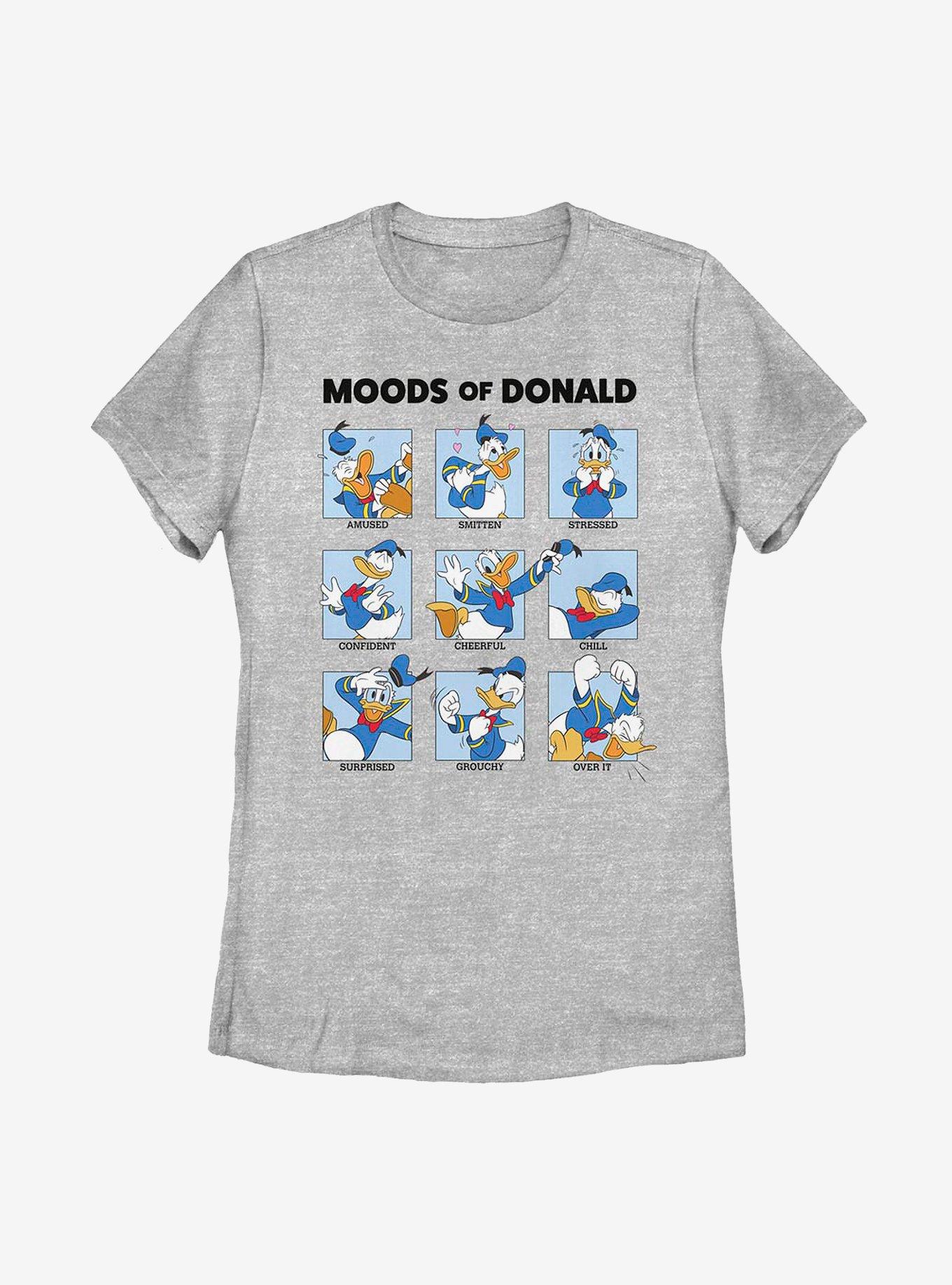 Disney Donald Duck Moods Womens T-Shirt, , hi-res