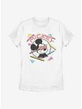 Disney Mickey Mouse 90s Mickey Womens T-Shirt, WHITE, hi-res