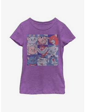 Disney Classic Cats Squared Youth Girls T-Shirt, , hi-res