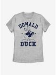 Disney Donald Duck Goes To College Womens T-Shirt, ATH HTR, hi-res