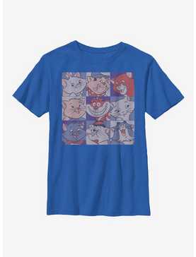 Disney Classic Cats Squared Youth T-Shirt, , hi-res