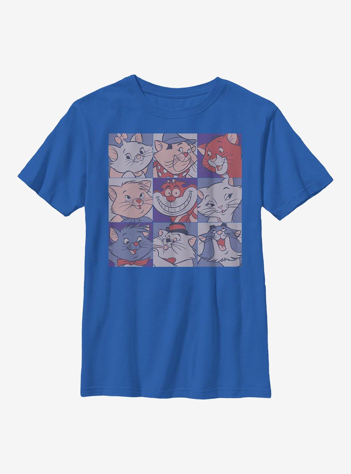 Disney Classic Cats Squared Youth T-Shirt, , hi-res