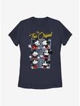 Disney Mickey Mouse Boxed Mickey Womens T-Shirt, NAVY, hi-res