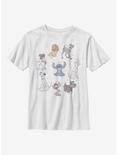 Disney Classic Dogs Youth T-Shirt, WHITE, hi-res
