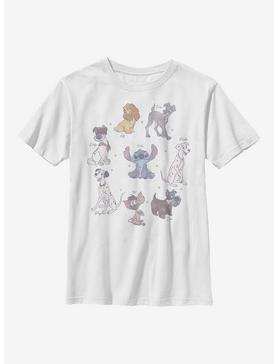 Disney Classic Dogs Youth T-Shirt, , hi-res