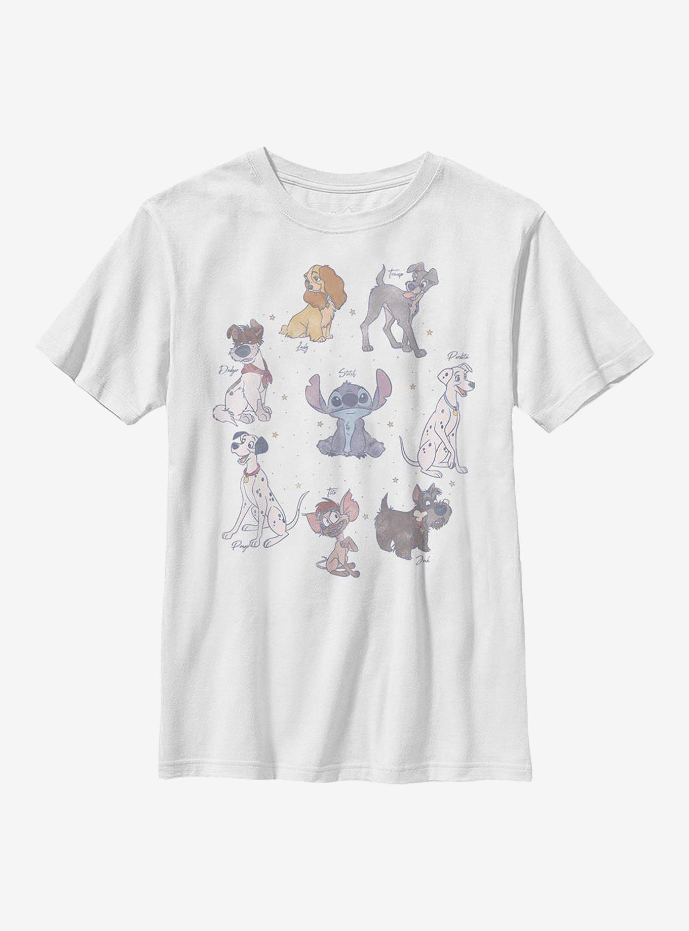 Disney Classic Dogs Youth T-Shirt, , hi-res