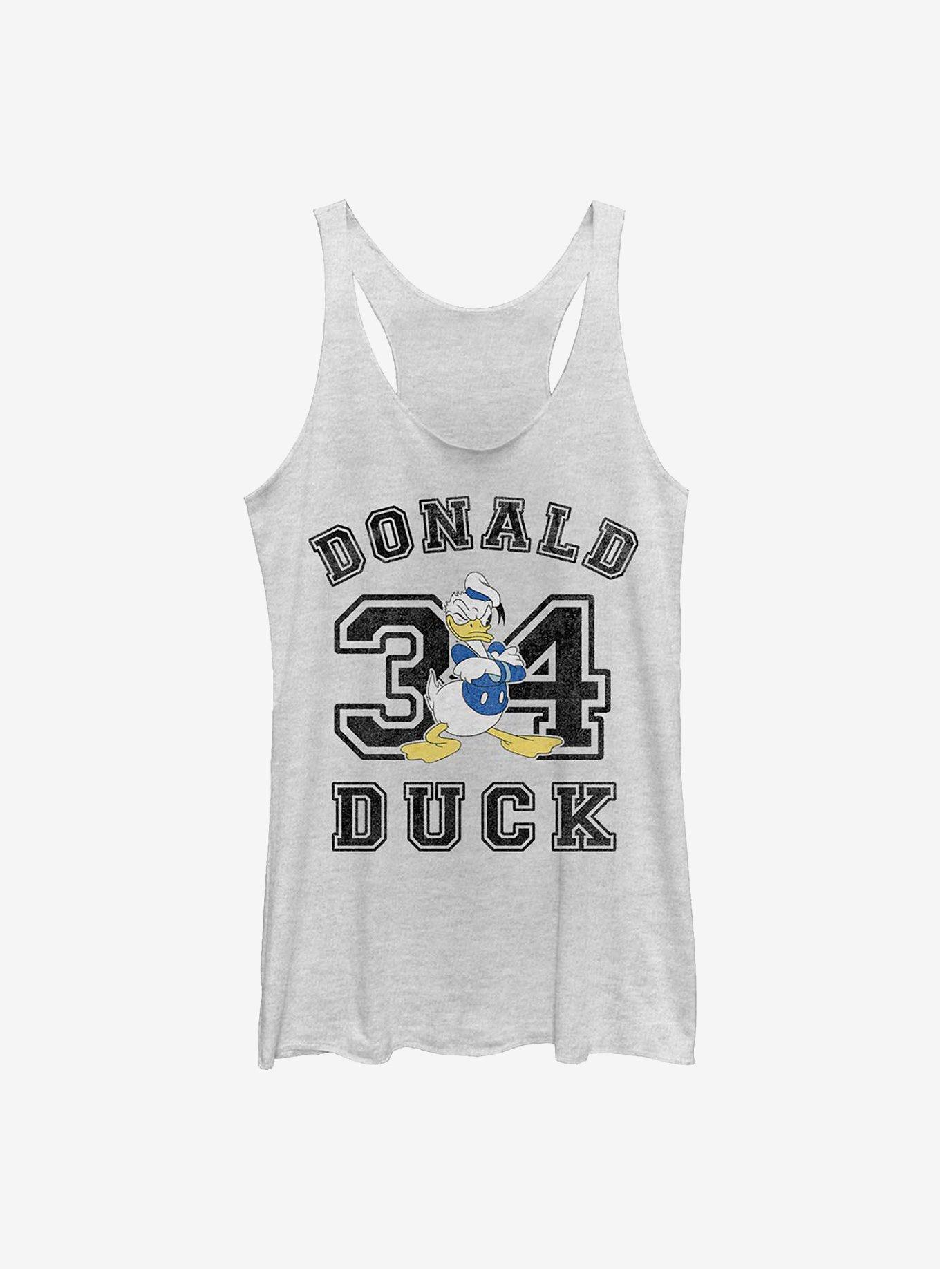 Disney Donald Duck Collegiate Womens Tank Top, , hi-res